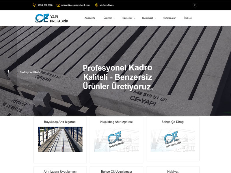 CE-Yapı Prefabrik -SİVAS